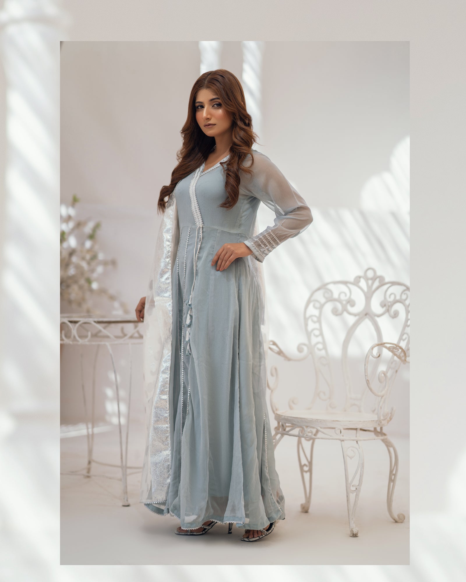 Noor-e-Sahar Pastel Blue